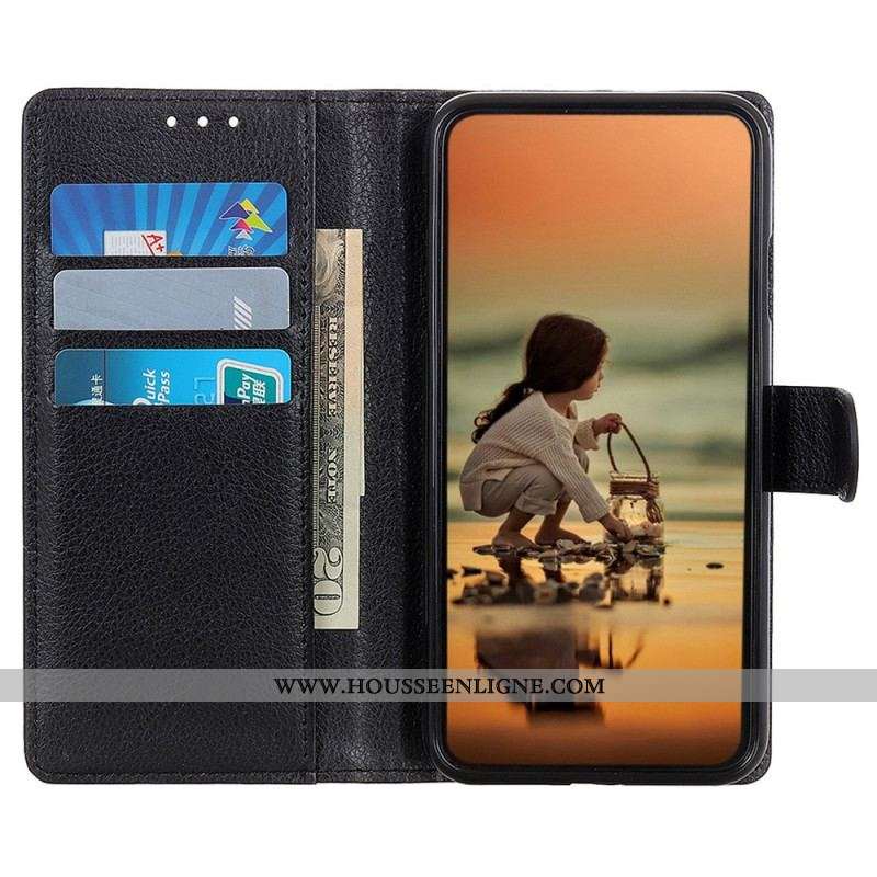 Housse Samsung Galaxy S23 Plus 5G Simili Cuir Traditionnel