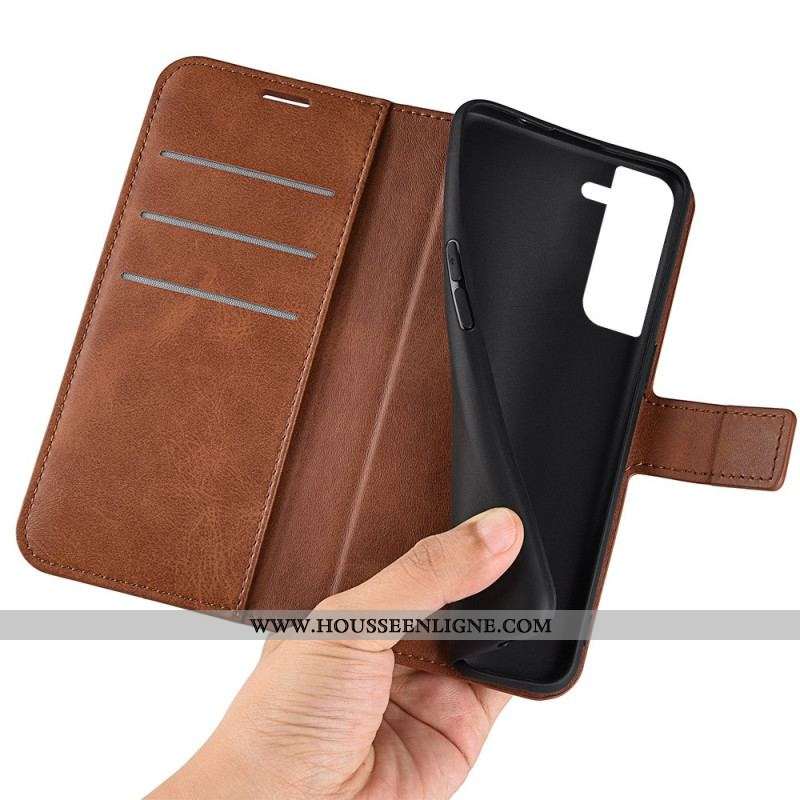 Housse Samsung Galaxy S23 Plus 5G Style Cuir Color
