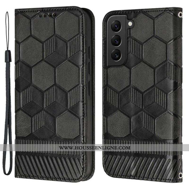 Housse Samsung Galaxy S23 Plus 5G Style Football à Lanière