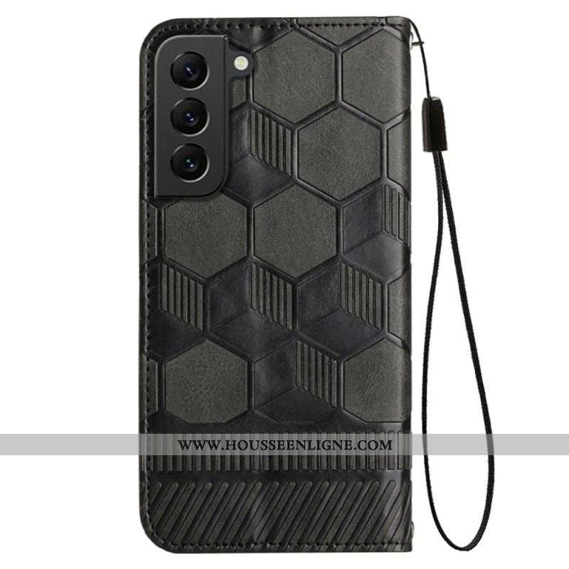 Housse Samsung Galaxy S23 Plus 5G Style Football à Lanière