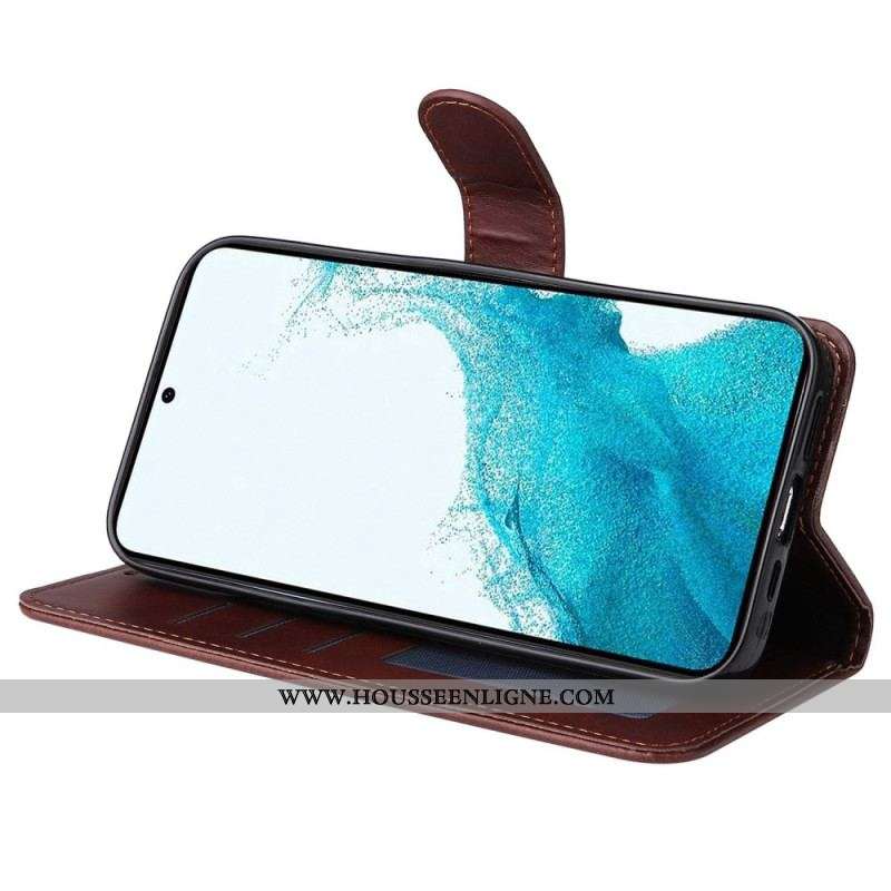 Housse Samsung Galaxy S23 Plus 5G Unie à Lanière