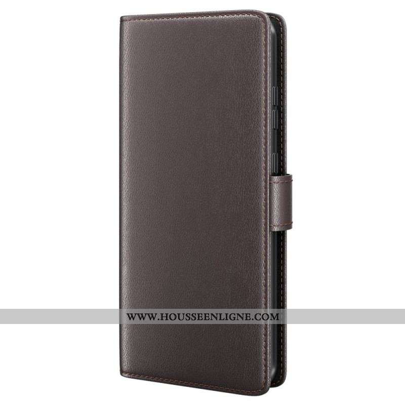 Housse Samsung Galaxy S23 Plus 5G Véritable Cuir