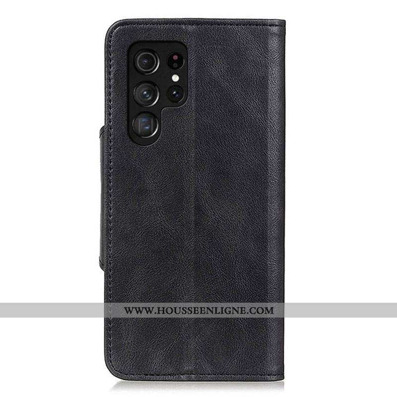 Housse Samsung Galaxy S23 Ultra 5G Bouton Magnétique