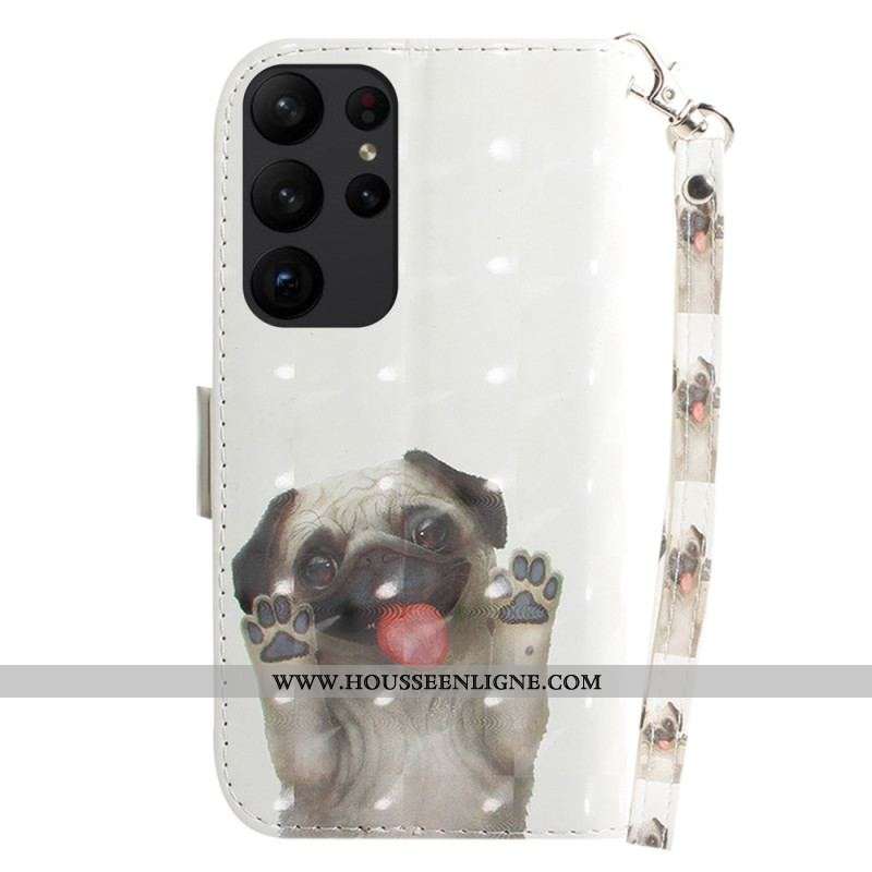Housse Samsung Galaxy S23 Ultra 5G Carlin à Lanière