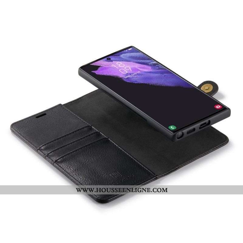 Housse Samsung Galaxy S23 Ultra 5G DG.MING Coque Détachable