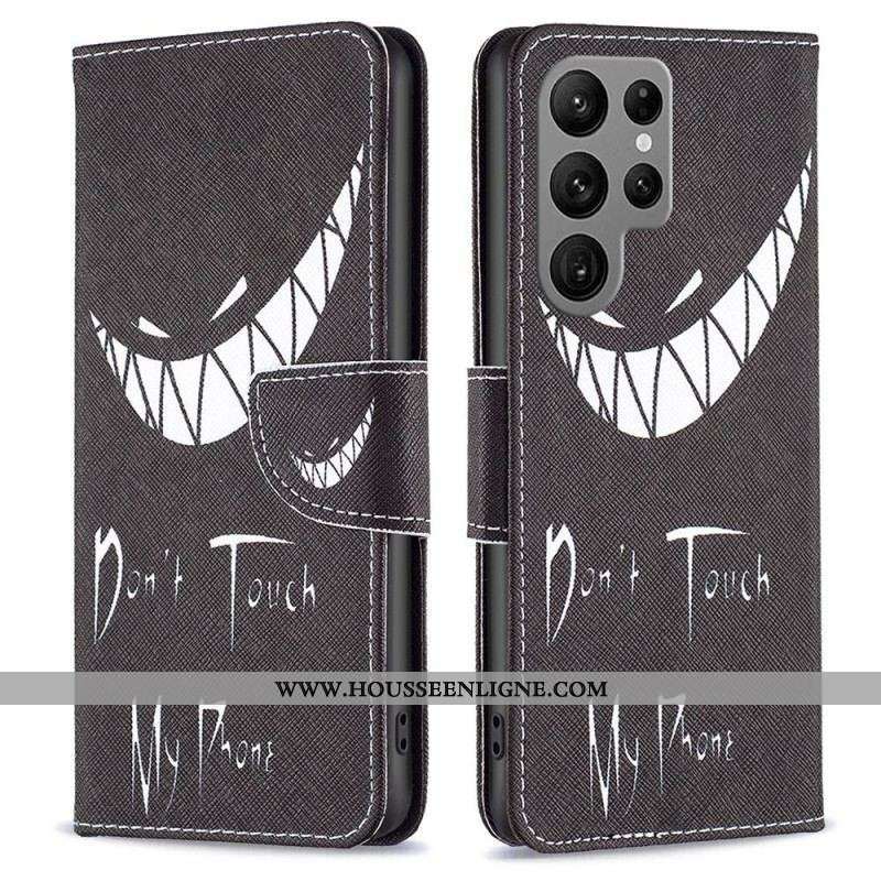 Housse Samsung Galaxy S23 Ultra 5G Don't Touch my Phone