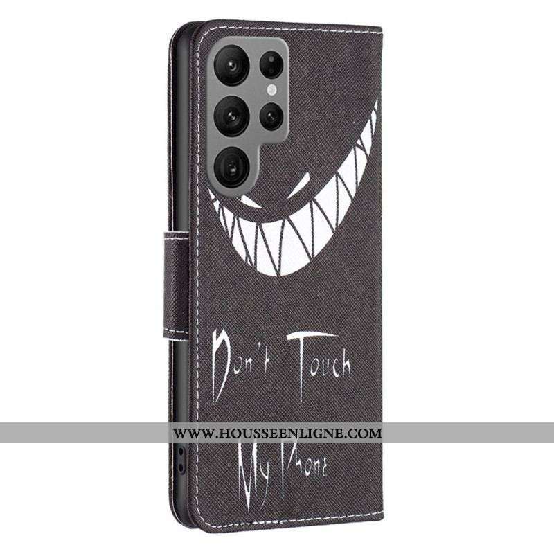 Housse Samsung Galaxy S23 Ultra 5G Don't Touch my Phone