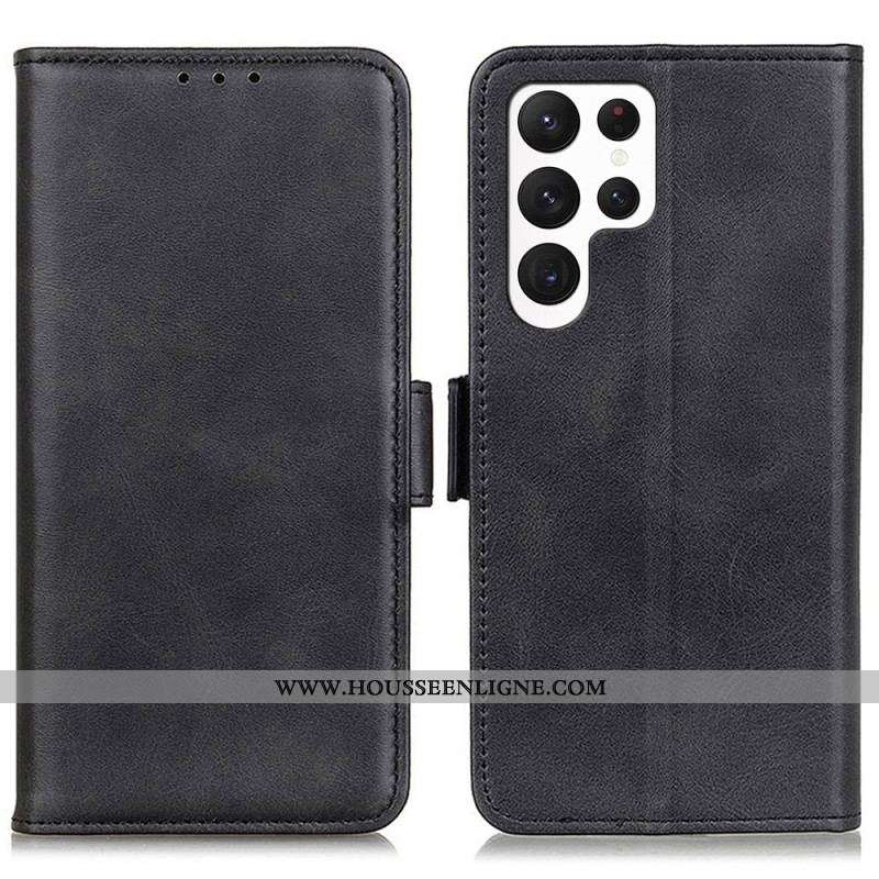 Housse Samsung Galaxy S23 Ultra 5G Double Fermoir