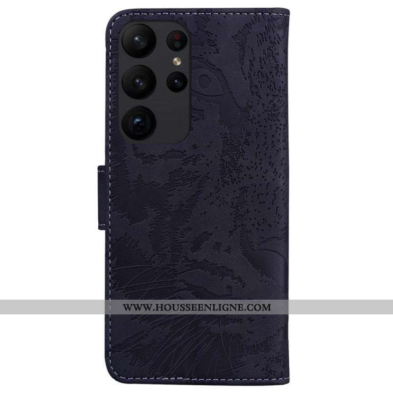 Housse Samsung Galaxy S23 Ultra 5G Empreinte Tigre
