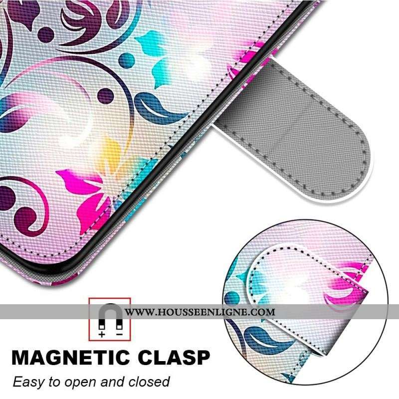 Housse Samsung Galaxy S23 Ultra 5G Graphique avec Lanière
