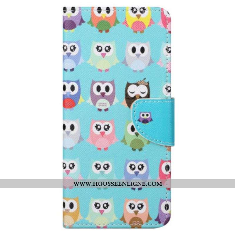Housse Samsung Galaxy S23 Ultra 5G Hiboux