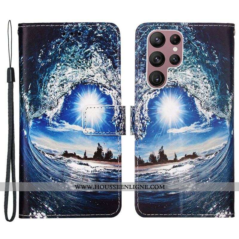 Housse Samsung Galaxy S23 Ultra 5G Kiffe la Vague