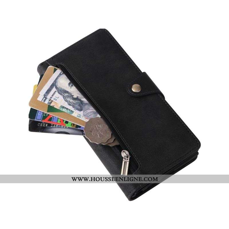 Housse Samsung Galaxy S23 Ultra 5G Multi-Cartes et Porte-Monnaie