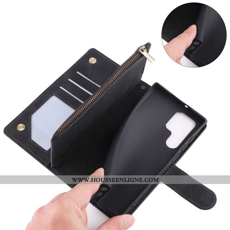 Housse Samsung Galaxy S23 Ultra 5G Pochette Fermeture Éclair