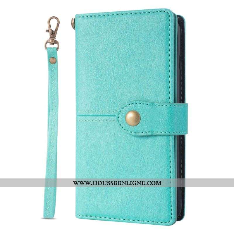 Housse Samsung Galaxy S23 Ultra 5G Portefeuille Multifonctions