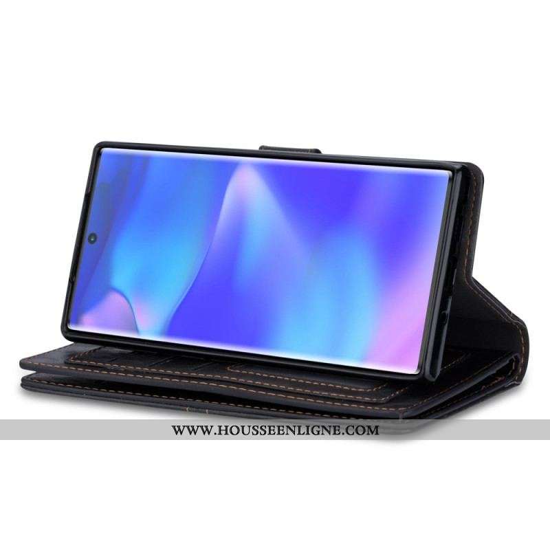 Housse Samsung Galaxy S23 Ultra 5G Portefeuille Multifonctions