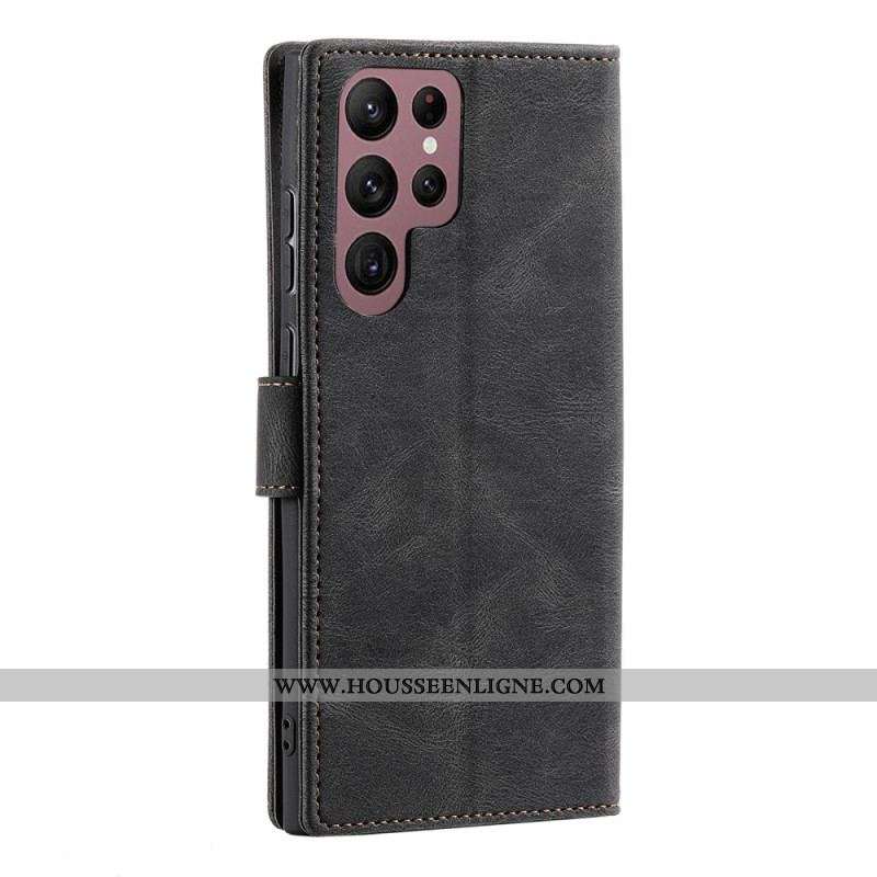 Housse Samsung Galaxy S23 Ultra 5G Skin-Touch Coutures