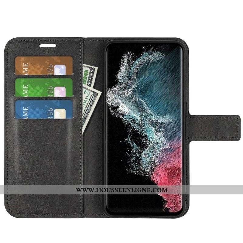 Housse Samsung Galaxy S23 Ultra 5G Style Cuir Color