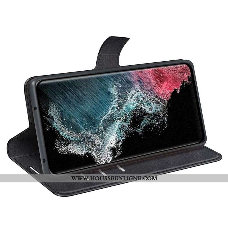 Housse Samsung Galaxy S23 Ultra 5G Style Cuir Color