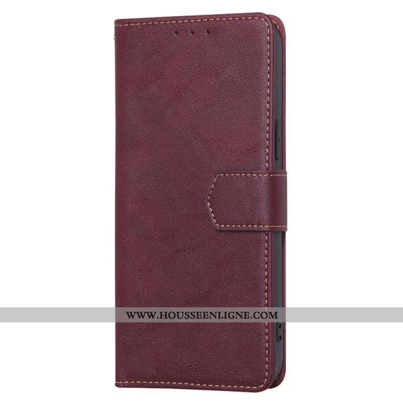 Housse Samsung Galaxy S23 Ultra 5G Style Cuir Vintage RFID