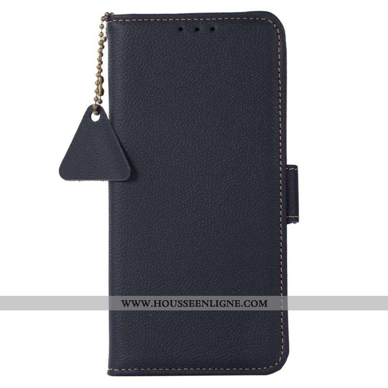 Housse Samsung Galaxy S23 Ultra 5G Véritable Cuir RFID
