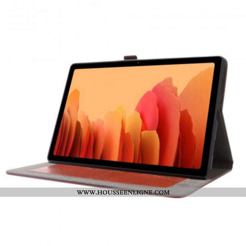 Housse Samsung Galaxy Tab A7 (2020) 2 Volets Simili Cuir