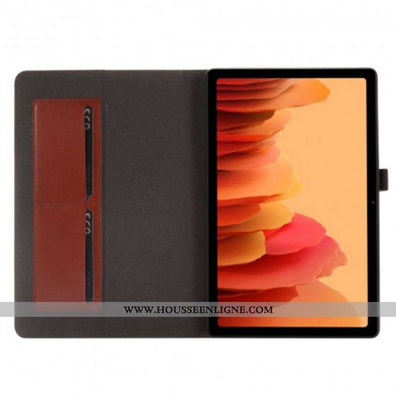 Housse Samsung Galaxy Tab A7 (2020) 2 Volets Simili Cuir