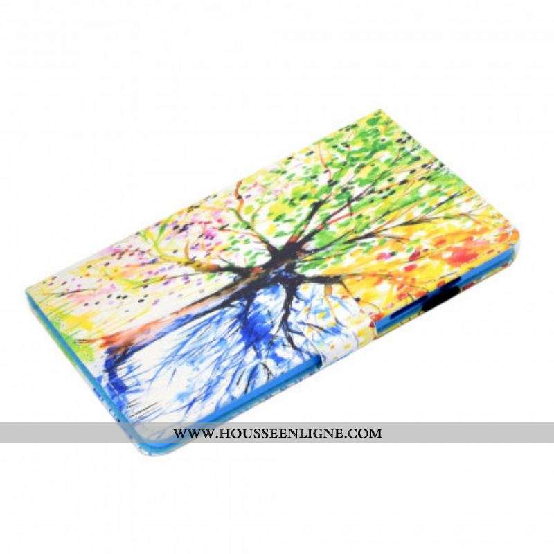 Housse Samsung Galaxy Tab A7 (2020) Arbre Aquarelle