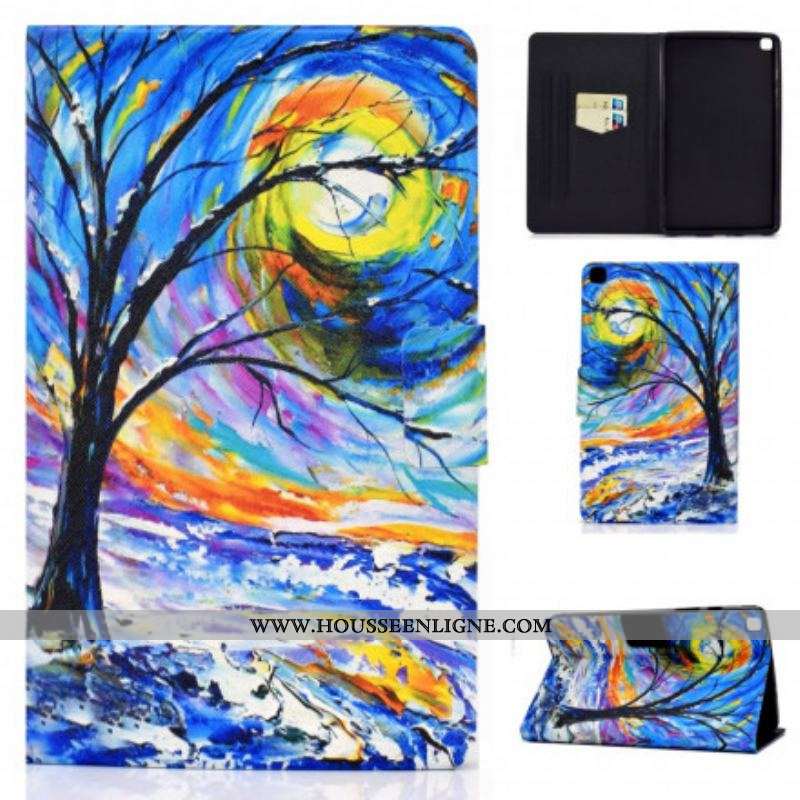 Housse Samsung Galaxy Tab A7 (2020) Arbre Art