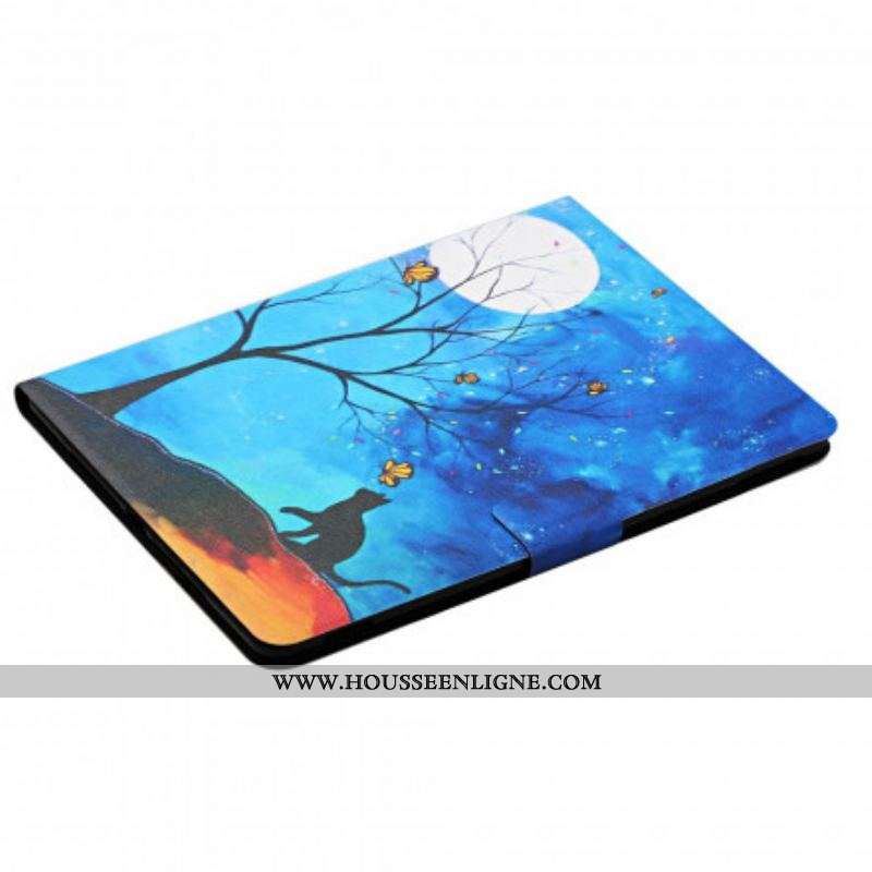 Housse Samsung Galaxy Tab A7 (2020) Arbre à la Lune et au Soleil