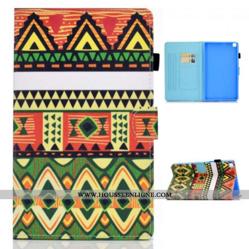 Housse Samsung Galaxy Tab A7 (2020) Aztèque