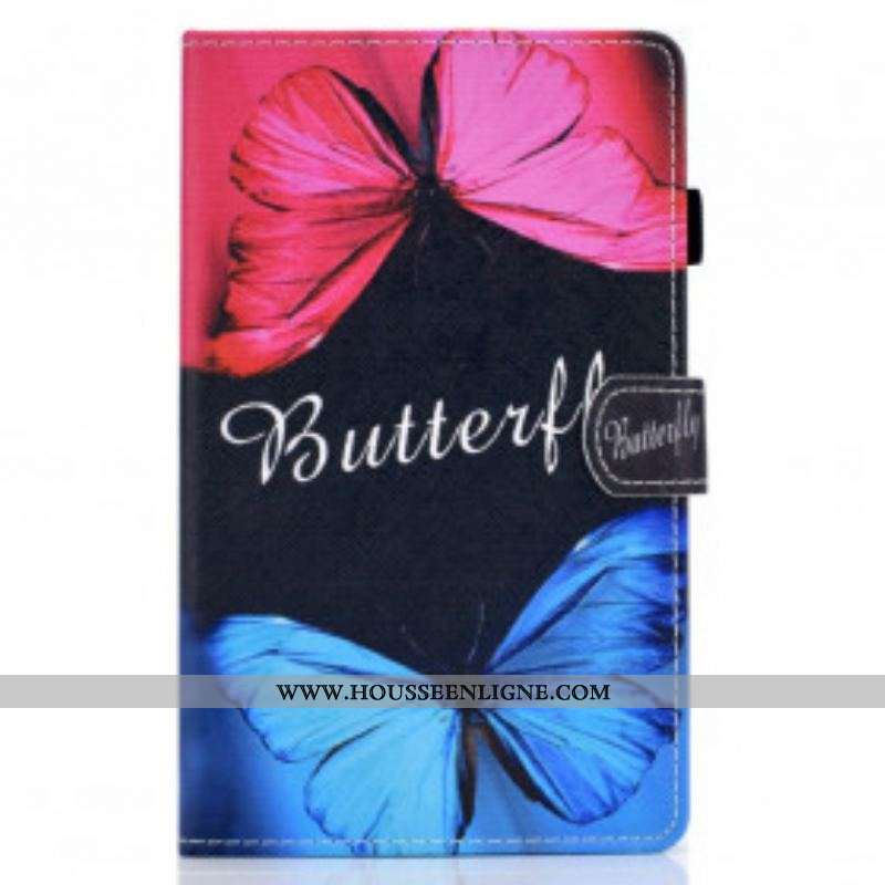 Housse Samsung Galaxy Tab A7 (2020) Butterfly