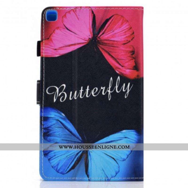 Housse Samsung Galaxy Tab A7 (2020) Butterfly