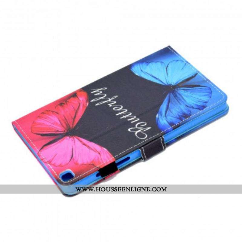 Housse Samsung Galaxy Tab A7 (2020) Butterfly