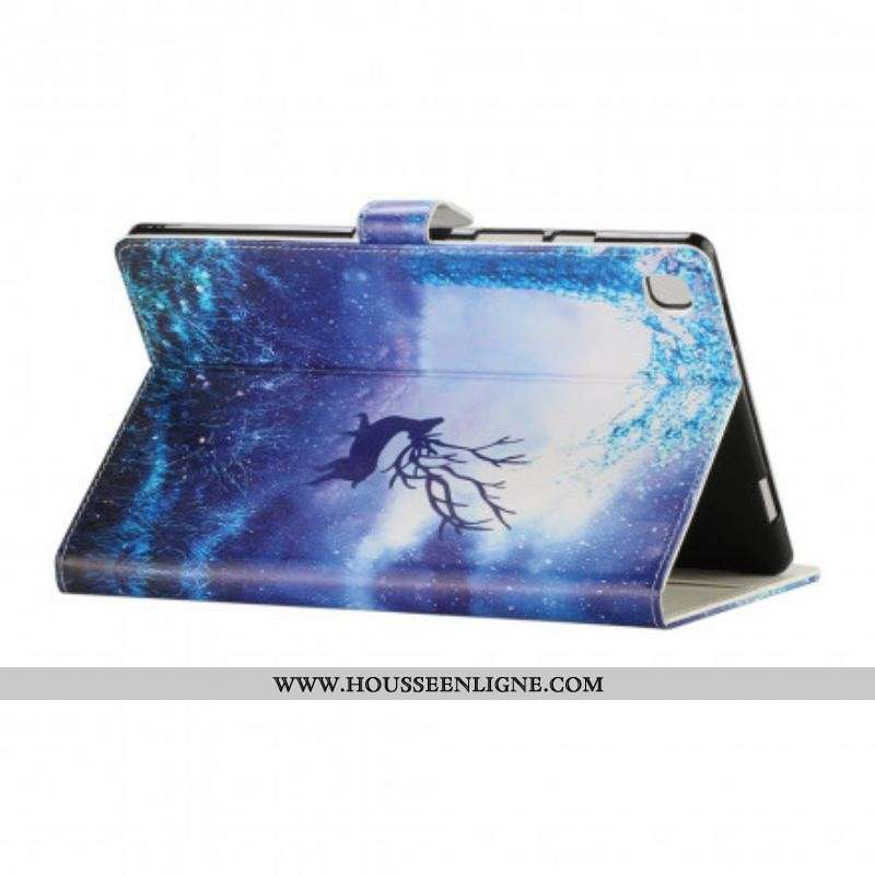 Housse Samsung Galaxy Tab A7 (2020) Cerf