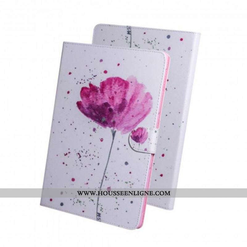 Housse Samsung Galaxy Tab A7 (2020) Coquelicot