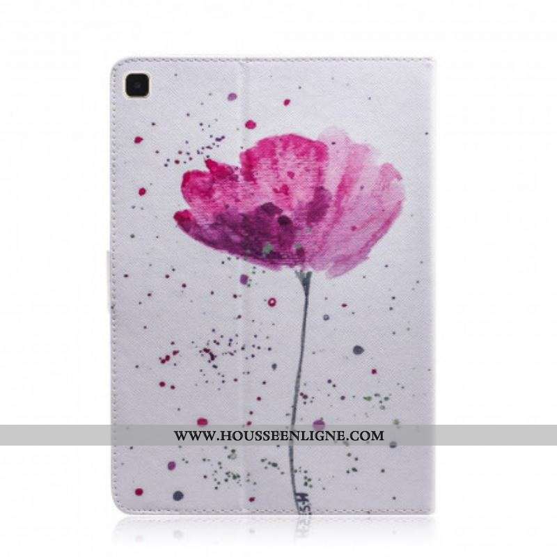 Housse Samsung Galaxy Tab A7 (2020) Coquelicot