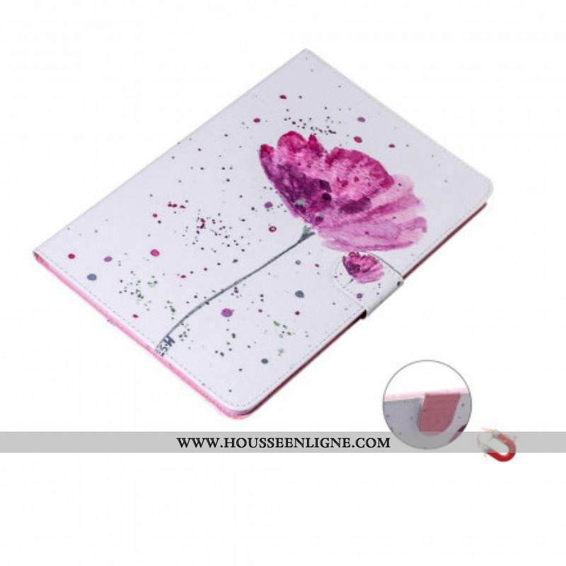 Housse Samsung Galaxy Tab A7 (2020) Coquelicot