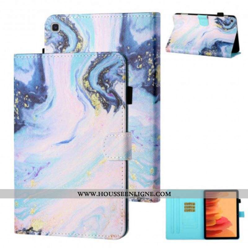 Housse Samsung Galaxy Tab A7 (2020) Déclinaison Marbre