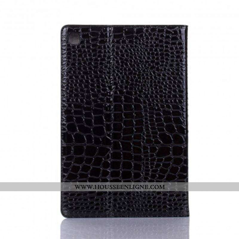 Housse Samsung Galaxy Tab A7 (2020) Effet Peau de Crocodile