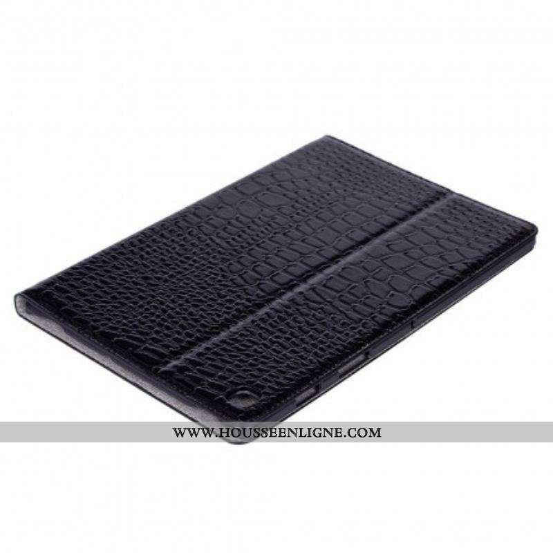 Housse Samsung Galaxy Tab A7 (2020) Effet Peau de Crocodile