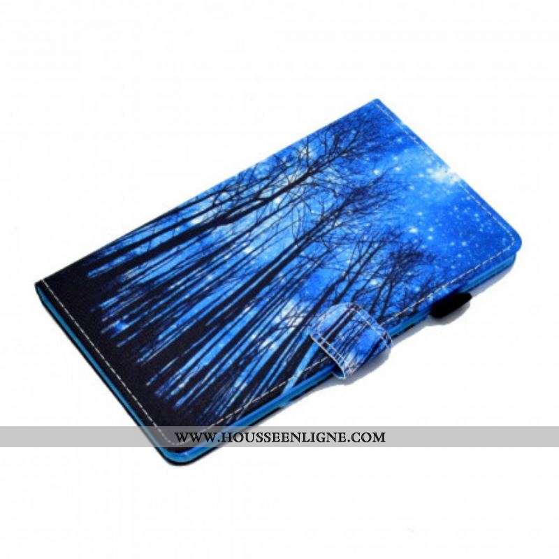 Housse Samsung Galaxy Tab A7 (2020) Forêt de Nuit