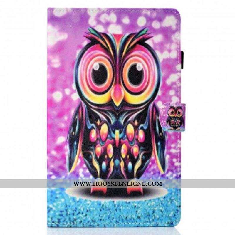 Housse Samsung Galaxy Tab A7 (2020) Hibou Éclaté
