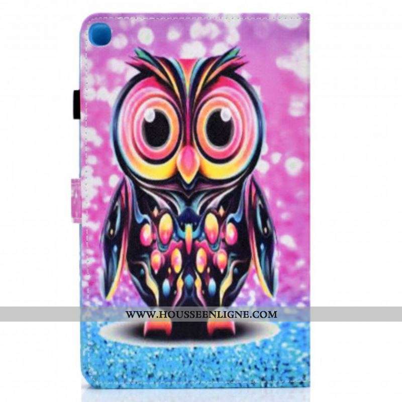Housse Samsung Galaxy Tab A7 (2020) Hibou Éclaté