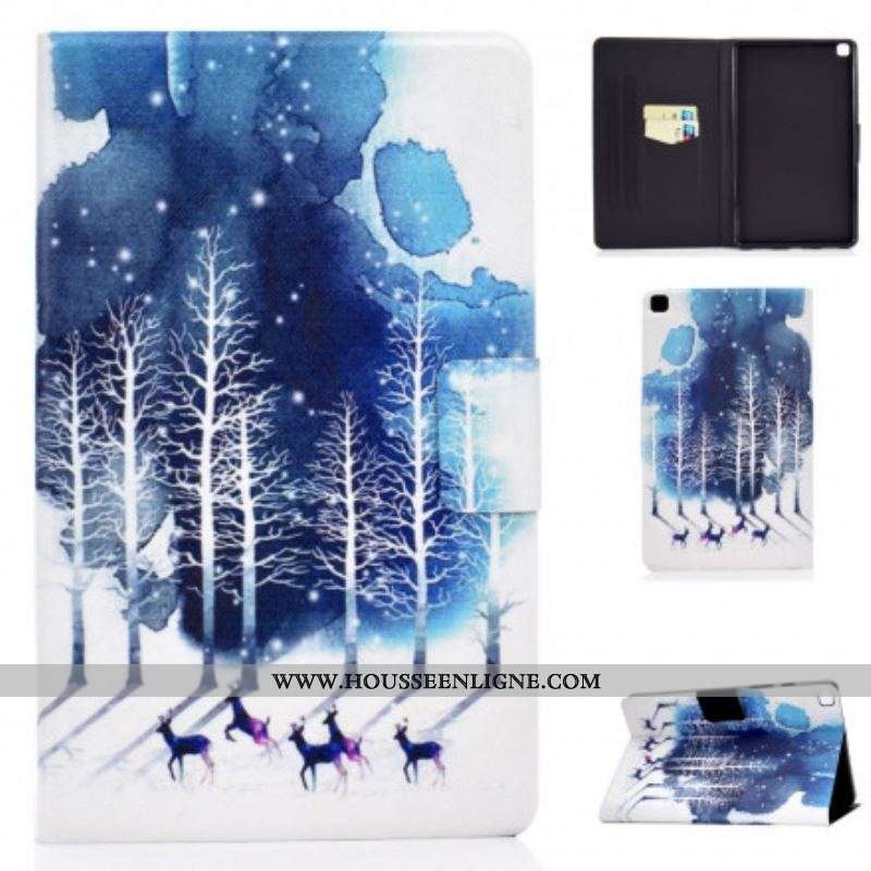 Housse Samsung Galaxy Tab A7 (2020) Hiver