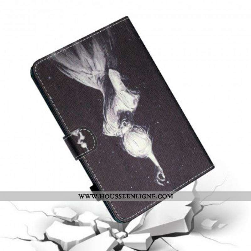 Housse Samsung Galaxy Tab A7 (2020) Jeune Fille Art