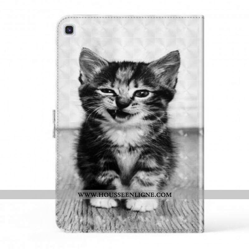 Housse Samsung Galaxy Tab A7 (2020) Light Spot Chaton