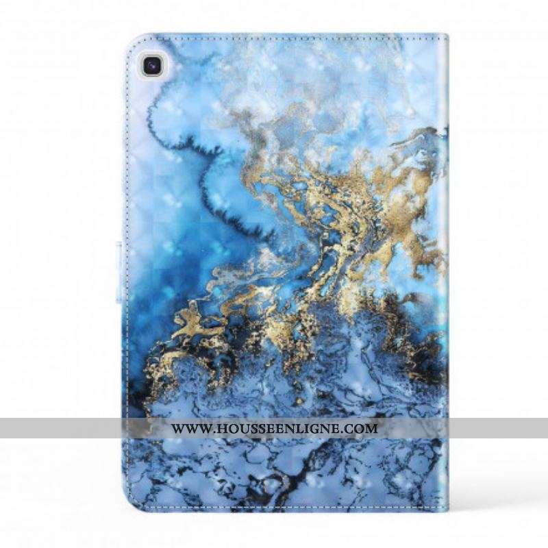 Housse Samsung Galaxy Tab A7 (2020) Light Spot Marbre