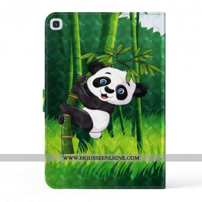 Housse Samsung Galaxy Tab A7 (2020) Light Spot Panda