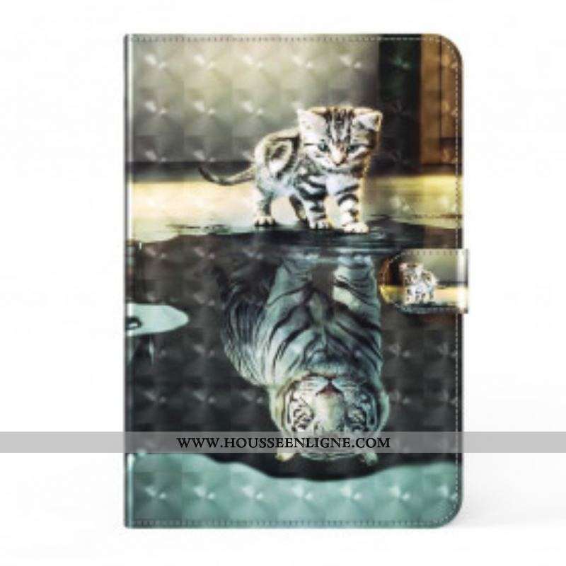 Housse Samsung Galaxy Tab A7 (2020) Light Spot Rêve de Chat